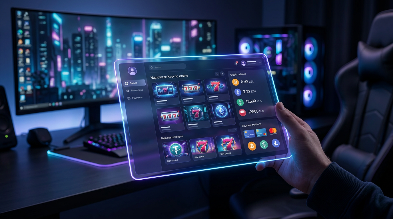 Nowoczesny panel użytkownika najnowszego kasyna online w 2026 roku